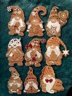 Kerstkabouter gnoom gingerbread print kerstboomversiering 9, Ophalen of Verzenden, Nieuw