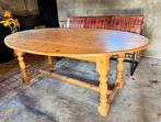 Grenen eettafel, Ophalen