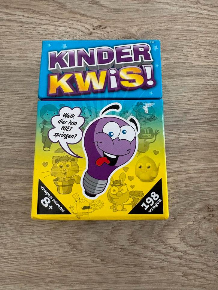 Kinderlied Kaartspel - Kinder Kwis!, Hobby en Vrije tijd, Denksport en Puzzels, Gebruikt, Overige typen, Ophalen of Verzenden