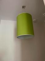 Groen Lampenkap (cilinder), Huis en Inrichting, Lampen | Lampenkappen, 25 tot 50 cm, Rond, Ophalen of Verzenden, Zo goed als nieuw