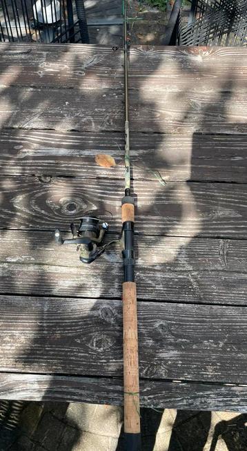 Werphengel voor forel beschikbaar voor biedingen