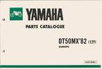 Yamaha DT50 MX Parts List Europe (7022z), Fietsen en Brommers, Verzenden, Zo goed als nieuw
