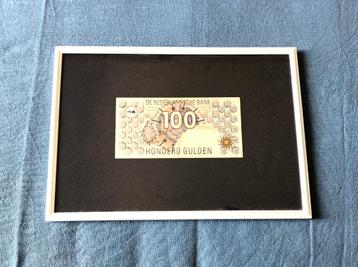 Guldenbiljet (Steenuil 100 gulden) beschikbaar voor biedingen