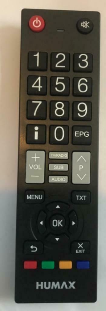 Orig.afstandsbediening Humax voor de IRHD-5550c IRHD-5500c beschikbaar voor biedingen