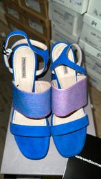 73) mooie sandalen van FvB maat 39 en 39,5G, Nieuw, Sandalen of Muiltjes, Blauw, Ophalen of Verzenden