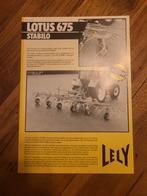 Tractor folder Lely LOTUS 675 stabilo, Ophalen of Verzenden, Zo goed als nieuw