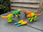 Dino’s montage - twee setjes te koop 3D puzzelen, Ophalen of Verzenden, Zo goed als nieuw