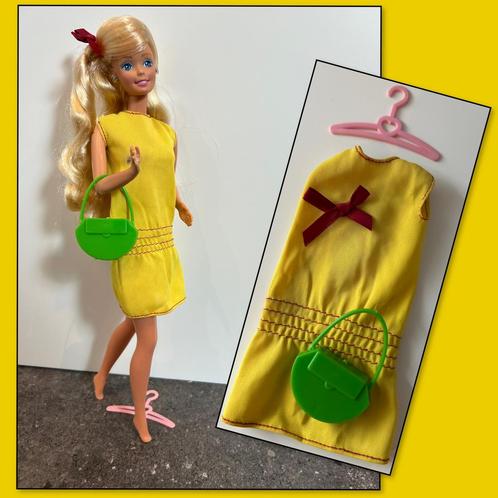 Barbie mode Fantaisie 1983 (Mattel), Verzamelen, Poppen, Gebruikt, Kleertjes, Ophalen of Verzenden
