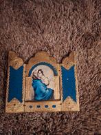 Vintage Madonna met Kind Icoon, Antiek en Kunst, Antiek | Religie, Ophalen of Verzenden