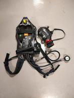 Duiken volgelaatsmasker incl. Backplate/automaat, Watersport en Boten, Duiken, Ophalen of Verzenden, Gebruikt