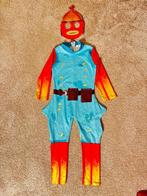 Carnaval kostuum Ruimteheld / Robotpak met masker (130), Ophalen of Verzenden, Zo goed als nieuw, 122 t/m 128, Jongen of Meisje