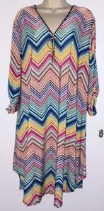 Made in Italy jurk maat 46, Kleding | Dames, Ophalen of Verzenden, Zo goed als nieuw, Blauw, Jurk