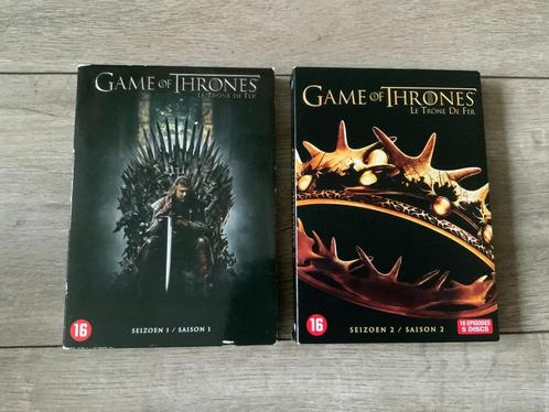 Game of Thrones DVD Boxset - Seizoen 1 & 2, Cd's en Dvd's, Dvd's | Tv en Series, Zo goed als nieuw, Actie en Avontuur, Boxset