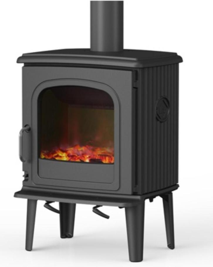 Actieprijs houtkachel Dru 55CB  OP=OP, Huis en Inrichting, Kachels, Nieuw, Vrijstaand, Houtkachel, Hout, Ophalen of Verzenden