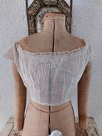 bodice regency 1800 1810 1820 oud oude antiek frans franse, Ophalen of Verzenden