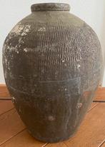 Grote Chinese rijstwijn pot (olijfgroen), Antiek en Kunst, Ophalen