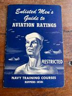 WO2 USN Aviator USAAF Enlisted Men's Guide to Ratings 1944, Verzamelen, Militaria | Tweede Wereldoorlog, Amerika, Ophalen of Verzenden