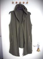 Lange lente gilet khaki H&M maat L, H&M, Maat 42/44 (L), Nieuw, Ophalen of Verzenden