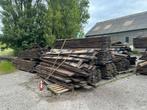 Hardhouten planken, Doe-het-zelf en Verbouw, Hout en Planken, Ophalen, Gebruikt, 25 tot 50 mm, Plank