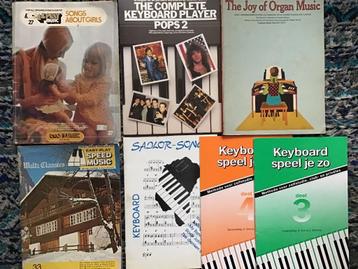 Boeken voor orgel en keyboard