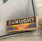Brocante oude verpakking Sunlight zeep, Ophalen of Verzenden