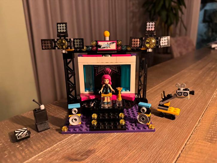 Lego Friends Popster tv studio (41117), Kinderen en Baby's, Speelgoed | Duplo en Lego, Zo goed als nieuw, Ophalen