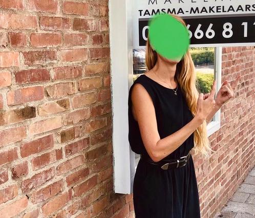 Zwart luchtig broekpak, Kleding | Dames, Broeken en Pantalons, Zo goed als nieuw, Zwart, Ophalen of Verzenden