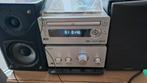 Hitachi Microset met CD-speler, radio (tuner) en speakers, Ophalen of Verzenden, Gebruikt, Cd-speler, Microset