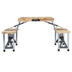 Picknickset picknicktafel campingtafel aluminium GRTS BEZORG, Caravans en Kamperen, Kampeeraccessoires, Verzenden, Nieuw