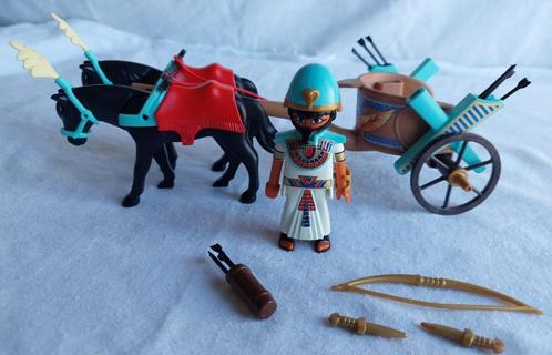Playmobil 4244 Egyptische Strijdwagen, Kinderen en Baby's, Speelgoed | Playmobil, Gebruikt, Complete set, Ophalen of Verzenden