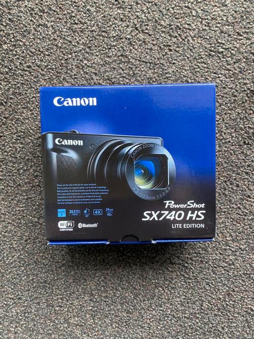 Canon Powershot SX740 HS Lite Zilver, Computers en Software, Interne voedingen, Nieuw, Ophalen of Verzenden