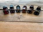 6 x Handgemaakte Vintage Houten Auto Oldtimer 15 x 6 cm, Antiek en Kunst, Antiek | Speelgoed, Ophalen of Verzenden