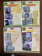 Vier embossingmallen, Hobby en Vrije tijd, Ophalen, Zo goed als nieuw