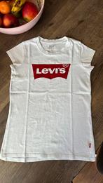 Tshirt met logoprint Levi’s mt 140, Meisje, Ophalen of Verzenden, Zo goed als nieuw, Shirt of Longsleeve