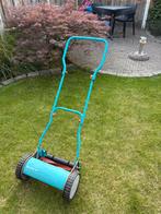 Grasmaaier hand, Tuin en Terras, Grasmaaiers, Ophalen, Gebruikt, Handgrasmaaier, 30 t/m 39 cm