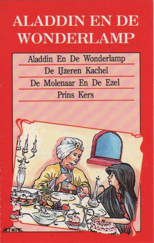 Aladdin en de wonderlamp, Cd's en Dvd's, Cassettebandjes, Zo goed als nieuw, Origineel, Kinderen en Jeugd, 1 bandje, Ophalen of Verzenden