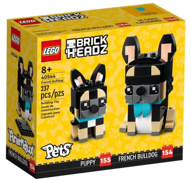 Lego Brickheadz Franse Buldog (40544) NIEUW, Kinderen en Baby's, Speelgoed | Duplo en Lego, Nieuw, Lego, Complete set, Ophalen of Verzenden