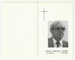Frater Marcello JANSEN Hapert Tilburg 1991 Goirle Vught, Verzenden, Bidprentje