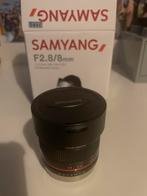 Samyang Fish eye lens fujifilm mount f2.8/8, Audio, Tv en Foto, Fotografie | Lenzen en Objectieven, Ophalen of Verzenden, Zo goed als nieuw