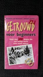 Humor: Getrouwd voor beginners boekje (zij/bruid versie), Ophalen of Verzenden, Nieuw, Overige typen