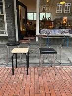 Vintage skai krukken, oud design krukjes, Gebruikt, Staal, -, -