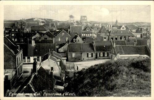 Panorama Egmond aan Zee, Verzamelen, Ansichtkaarten | Nederland, Gelopen, Noord-Holland, Voor 1920, Verzenden
