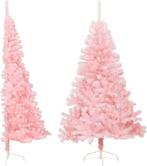 Halve roze kerstboom (INCOMPLEET), Diversen, Kerst, Ophalen, Zo goed als nieuw