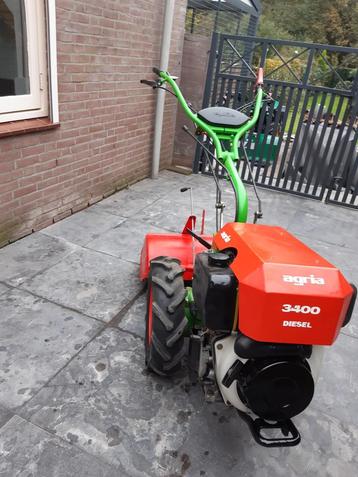 Agria 3400 Diesel tuinfrees 10 pk Yanmar E-Start beschikbaar voor biedingen
