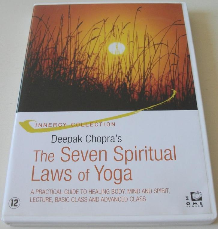 Dvd *** DEEPAK CHOPRA *** The Seven Spiritual Laws Of Yoga, Cd's en Dvd's, Dvd's | Documentaire en Educatief, Zo goed als nieuw