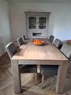 Massief Houten Eettafel Set + Salontafels & Dressoir, Ophalen
