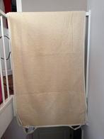 Zuiver wollen onderdeken merino wol 1 persoons, Gebruikt, Eenpersoons, Wit, Overige typen