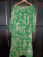 H&M Jurk XL - Groen met Bloemmotief, H&M, Maat 46/48 (XL) of groter, Ophalen of Verzenden, Zo goed als nieuw