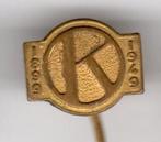 Speldje KROMMENIE LINOLEUM 1899 1949 50 JAAR (A1), Verzenden, Gebruikt, Overige onderwerpen