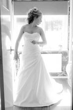 Prachtige Strapless trouwjurk, Kleding | Dames, Ophalen, Gedragen, Wit, Trouwjurk